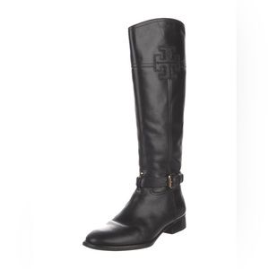 TORY BURCH- Leather Riding Boots Size 9